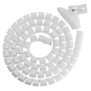 Brateck HC-25-W25mm/1′ Diameter Coiled Tube Cable Sleeve Material Polyethylene(PE) Dimensions Brateck HC-25-W 25mm/1' Diameter Coiled Tube Cable Sleeve Material Polyethylene(PE) Dimensions