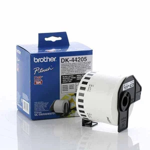 Brother DK-44205Removable White Roll 62mm x 30.48M Brother DK-44205 Removable White Roll 62mm x 30.48M