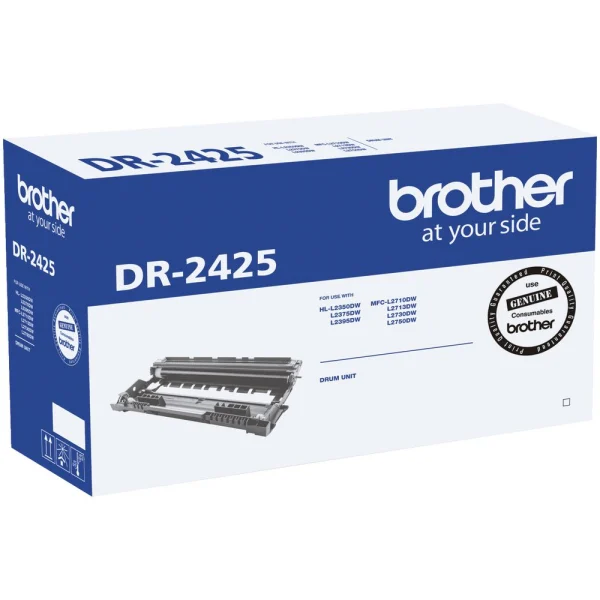 Brother DR-2425 Mono Laser Drum- Standard Cartridge