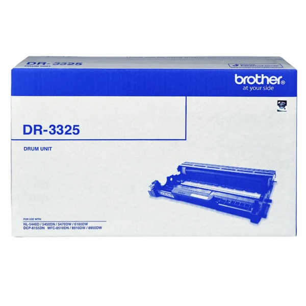Brother DR-3325 Drum Unit – with HL-5440D/5450DN/5470DW/6180DW & MFC-8510DN/8910DW/8950DW & Brother DR-3325 Drum Unit - with HL-5440D/5450DN/5470DW/6180DW & MFC-8510DN/8910DW/8950DW &