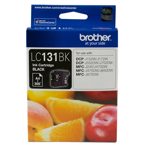 Brother LC-131BK Black Ink Cartridge Brother LC-131BK Black Ink Cartridge