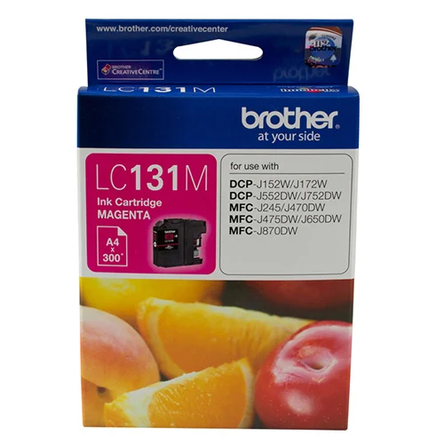 Brother LC-131M Megenta Ink Cartridge - to suit