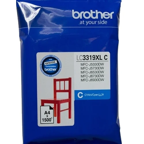 Brother LC-3319 XL Cyan to Suit – J5330DW/J5730DW/J6530DW/J6730DW/J6930DW Brother LC-3319 XL Cyan to Suit - J5330DW/J5730DW/J6530DW/J6730DW/J6930DW
