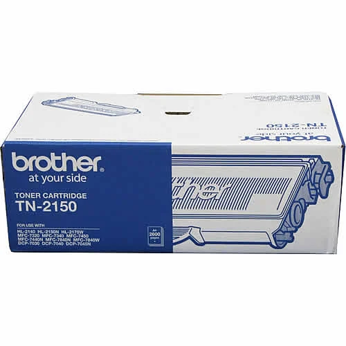Brother TN-2150 Brother TN-2150 Mono Laser Toner – High Yield, HL-2140/2142/2150N/2170W Brother TN-2150 Brother TN-2150 Mono Laser Toner - High Yield, HL-2140/2142/2150N/2170W