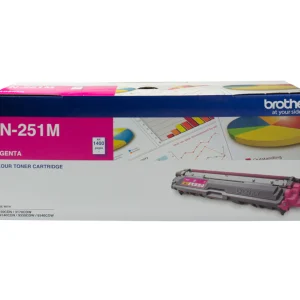 Brother TN-251M Magenta Toner Cartridge TO Suit Brother TN-251M MAGENTA TONER CARTRIDGE TO SUIT