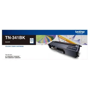 Brother TN-341BK Colour Laser-Standard Yield Black Toner to suit HL-L8250CDN/8350CDW Brother TN-341BK Colour Laser-Standard Yield Black Toner to suit HL-L8250CDN/8350CDW