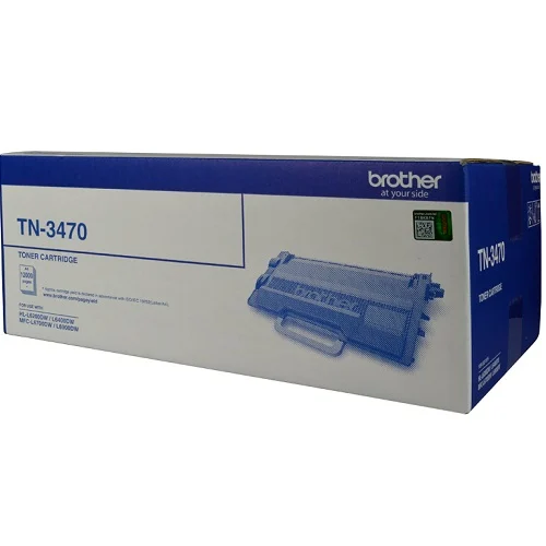 Brother TN-3470 Mono Laser Toner – High Yield upto 12000 Pages- L6200DW, L6400DW, L6700DW Brother TN-3470 Mono Laser Toner - High Yield upto 12000 Pages- L6200DW, L6400DW, L6700DW