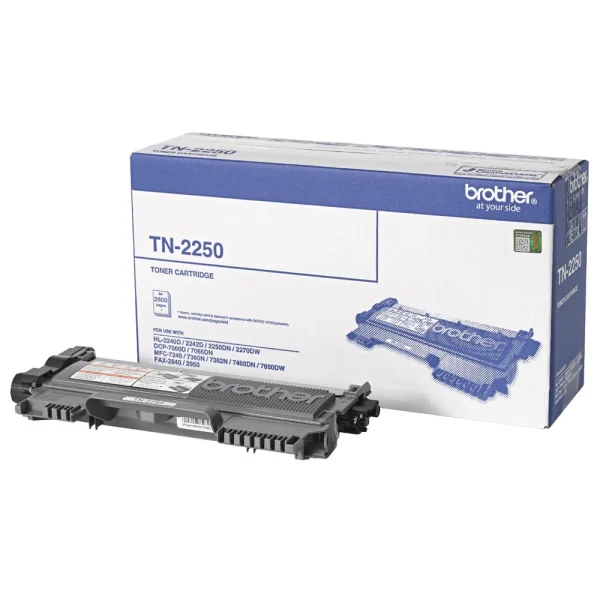 Brother TN-2250 Mono Laser- High Yield, HL-2240D/2242D/2250DN/2270DW, DCP-7060D/7065DN, Brother TN-2250 Mono Laser- High Yield, HL-2240D/2242D/2250DN/2270DW, DCP-7060D/7065DN