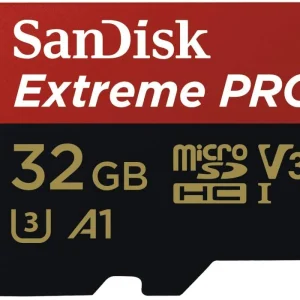 Sandisk SDSQXCG-032G-GN6MA Extreme Pro 32GB microSD SDHC SQXCG 100MB/s 90MB/s V30 U3 C10 UHS-1 Sandisk SDSQXCG-032G-GN6MA Extreme Pro 32GB microSD SDHC SQXCG 100MB/s 90MB/s V30 U3 C10 UHS-1
