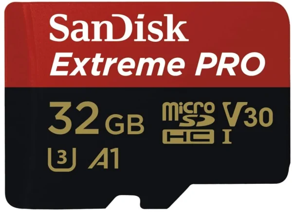 Sandisk SDSQXCG-032G-GN6MA Extreme Pro 32GB microSD SDHC SQXCG 100MB/s 90MB/s V30 U3 C10 UHS-1 Sandisk SDSQXCG-032G-GN6MA Extreme Pro 32GB microSD SDHC SQXCG 100MB/s 90MB/s V30 U3 C10 UHS-1