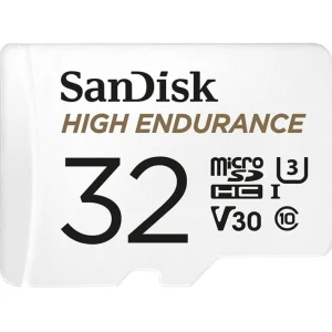 Sandisk SDSQQNR-032G-GN6IA High Endurance 32GB microSD 100MB/s 40MB/s 2.5K hrs 4K UHD C10 U3 Sandisk SDSQQNR-032G-GN6IA High Endurance 32GB microSD 100MB/s 40MB/s 2.5K hrs 4K UHD C10 U3