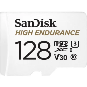 Sandisk SDSQQNR-128G-GN6IA High Endurance 128GB microSD 100MB/s 40MB/s 10K hrs 4K UHD C10 U3