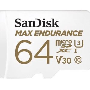 SDSQQVR-064G-GN6IA (LS) SanDisk Max Endurance 64GB microSD 100MB/s 40MB/s 20K hrs 4K UHD C10 SDSQQVR-064G-GN6IA (LS) SanDisk Max Endurance 64GB microSD 100MB/s 40MB/s 20K hrs 4K UHD C10