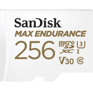 Sandisk SDSQQVR-256G-GN6IA Max Endurance 256GB microSD 100MB/s 40MB/s 20K hrs 4K UHD C10 U3 Sandisk SDSQQVR-256G-GN6IA Max Endurance 256GB microSD 100MB/s 40MB/s 20K hrs 4K UHD C10 U3