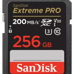 SDSDXXD-256G-GN4IN (LS) SanDisk 256GB Extreme PRO Memory Card 200MB/s Full HD & 4K UHD Class SDSDXXD-256G-GN4IN (LS) SanDisk 256GB Extreme PRO Memory Card 200MB/s Full HD & 4K UHD Class