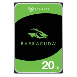Seagate ST20000DM001 20TB 3.5′ Barracuda, SATA 6Gb/s, CMR, 7200RPM, 512MB Cache, 512e, HDD Seagate ST20000DM001 20TB 3.5' Barracuda, SATA 6Gb/s, CMR, 7200RPM, 512MB Cache, 512e, HDD