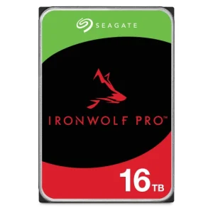 Seagate ST16000NT001 16TB 3.5′ IronWolf Pro SATA NAS Hard Drive 7200 RPM 256MB Cache HDD. 5 Seagate ST16000NT001 16TB 3.5' IronWolf Pro SATA NAS Hard Drive 7200 RPM 256MB Cache HDD. 5