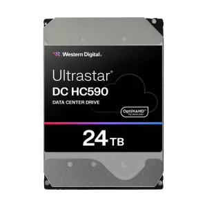 Western Digital 0F59373Ultrastar DC HC590 24TB: 3.5′, SAS, CMR, SE, 146.71×101.6×26.11mm, 670g Western Digital 0F59373 Ultrastar DC HC590 24TB: 3.5', SAS, CMR, SE, 146.71×101.6×26.11mm
