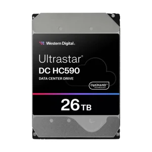 Western Digital 0F65672WD Ultrastar DC HC590 Data Center Hard Drive – 26TB 3.5′ SATA 512MB Western Digital 0F65672 WD Ultrastar DC HC590 Data Center Hard Drive