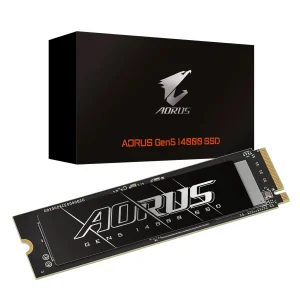 Gigabyte SSD AG514K1TB M2 1TB 1.0AORUS Gen5 14000 SSD 1TB PCIe5x4 NVMe2.0 M.2 3D TLC LPDDR4 Gigabyte SSD AG514K1TB M2 1TB 1.0 AORUS Gen5 14000 SSD 1TB PCIe5x4 NVMe2.0 M.2 3D TLC LPDDR4