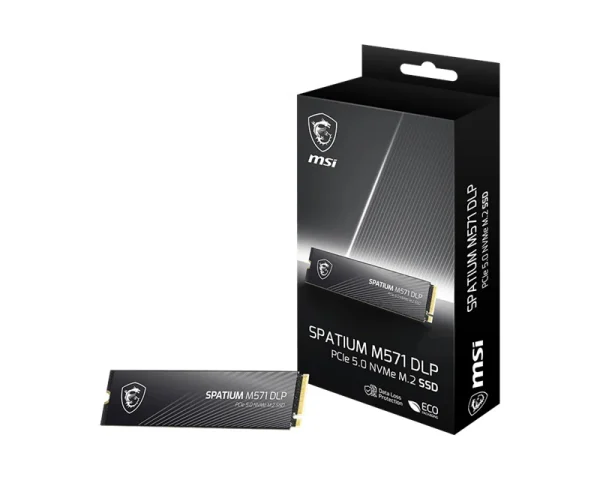 MSI SPATIUM M571 DLP PCIe 5.0 NVMe M.2 4TB, PCIe 5.0x4, NVMe 2.0, M.2 2280, Phison E28
