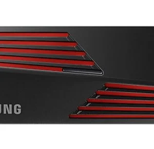 Samsung MZ-V9P1T0CW 990 Pro 1TB with Heatsink Gen4 NVMe SSD 7450MB/s 6900MB/s R/W 1550K/1200K