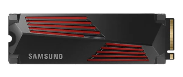 Samsung MZ-V9P1T0CW 990 Pro 1TB with Heatsink Gen4 NVMe SSD 7450MB/s 6900MB/s R/W 1550K/1200K