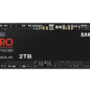 Samsung MZ-V9P2T0BW 990 Pro 2TB Gen4 NVMe SSD 7450MB/s 6900MB/s R/W 1550K/1200K IOPS 1200TBW Samsung MZ-V9P2T0BW 990 Pro 2TB Gen4 NVMe SSD 7450MB/s 6900MB/s R/W 1550K/1200K IOPS 1200TBW