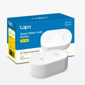 TP-Link Tapo T300 Smart Water Leak Sensor, 90 dB Dripping & Leaking Alarm, IP66 Waterproof TP-Link Tapo T300 Smart Water Leak Sensor, 90 dB Dripping & Leaking Alarm, IP66 Waterproof