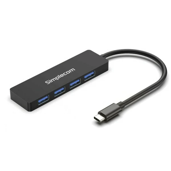 Simplecom CH360 SuperSpeed USB-C to 4-Port USB-A Hub USB 3.2 Gen1 Simplecom CH360 SuperSpeed USB-C to 4-Port USB-A Hub USB 3.2 Gen1