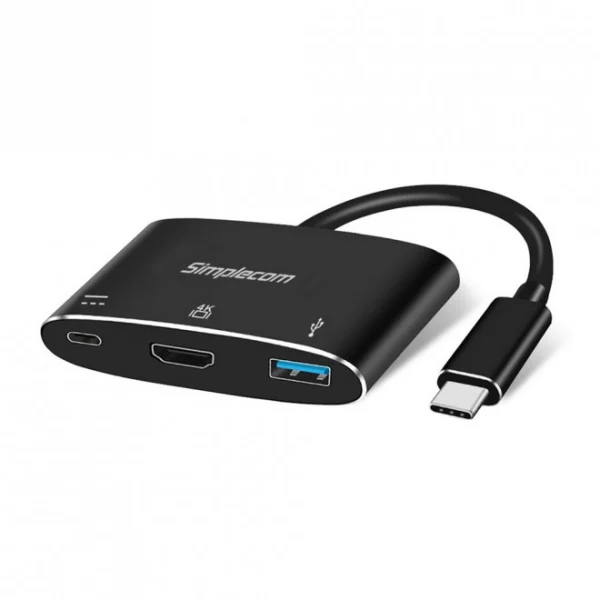 Simplecom DA310 USB 3.1 Type C to HDMI USB 3.0 Adapter