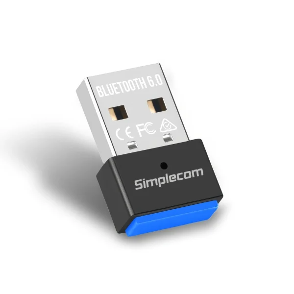 Simplecom NB640 USB Bluetooth 6.0 Adapter Wireless Dongle Simplecom NB640 USB Bluetooth 6.0 Adapter Wireless Dongle