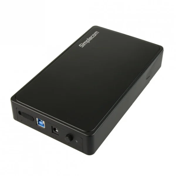 Simplecom SE325-BLACK SE325 Tool Free 3.5′ SATA HDD to USB 3.0 Hard Drive Enclosure Simplecom SE325-BLACK SE325 Tool Free 3.5' SATA HDD to USB 3.0 Hard Drive Enclosure