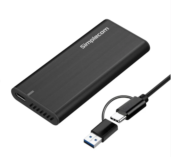 Simplecom SE502C SATA M.2 SSD to USB-C Enclosure USB 3.2 Gen1 5Gbps Simplecom SE502C SATA M.2 SSD to USB-C Enclosure USB 3.2 Gen1 5Gbps