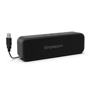 Simplecom UM228 Portable USB Stereo Soundbar Speaker Plug and Play Simplecom UM228 Portable USB Stereo Soundbar Speaker Plug and Play