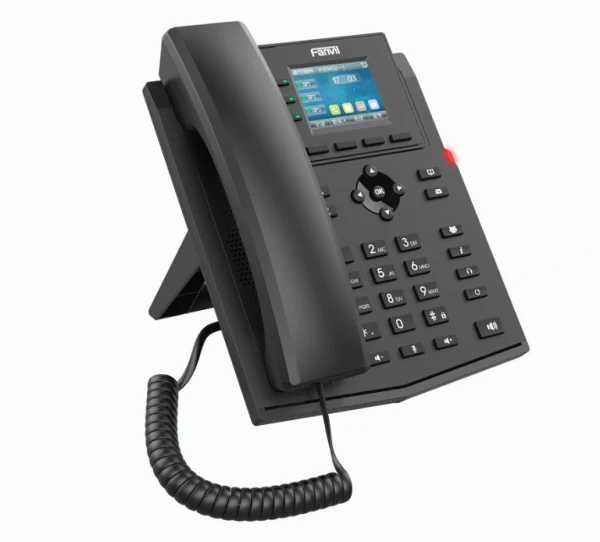 IPF-2W-X302-2WIRE.jpg Fanvil X302-2 Wire IP Phone, 2.4-inch Color, RJ11 Interface and Supports 2-Wire Power