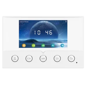 IPF-I51W.png Fanvil i51W SIP indoor station, 4.3in color touchscreen, Wi‑Fi, PoE, video intercom