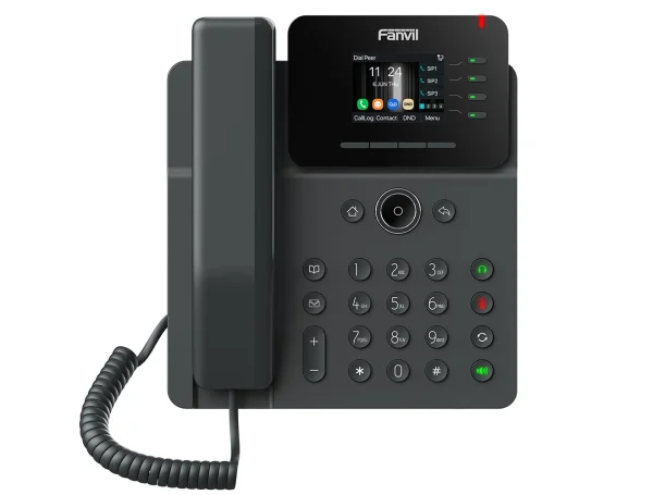 IPF-V61W.jpg Fanvil V61W Prime Business Phone 2.4-inch color screen, HD audio, HAC, Wi-Fi. Bluetooth