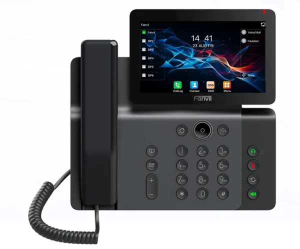IPF-V66.jpg Fanvil V66 Prime Business IP Phone, 7' Color Touch Screen, HD Audio, Wi-Fi 6, Bluetooth 5.4