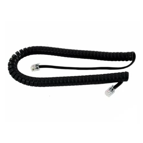 Fanvil IPF-V66P-HP-RJ9-HC V66-HP Handset Cord – RJ9 Coiled, 2 Meter