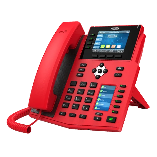 IPF-X5U-R.png Fanvil X5U-RED High End Enterprise IP Phone - 3.5' Colour Screen, 16 Lines, 40 x DSS Buttons
