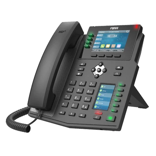 IPF-X5U.jpg Fanvil X5U High End Enterprise IP Phone - 3.5' Colour Screen, 16 Lines, 40 x DSS Buttons