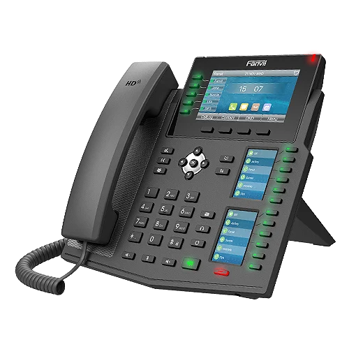 IPF-X6U.png Fanvil X6U Enterprise IP Phone - 4.3' (Video) Colour Screen, 20 Lines, 60 x DSS Buttons