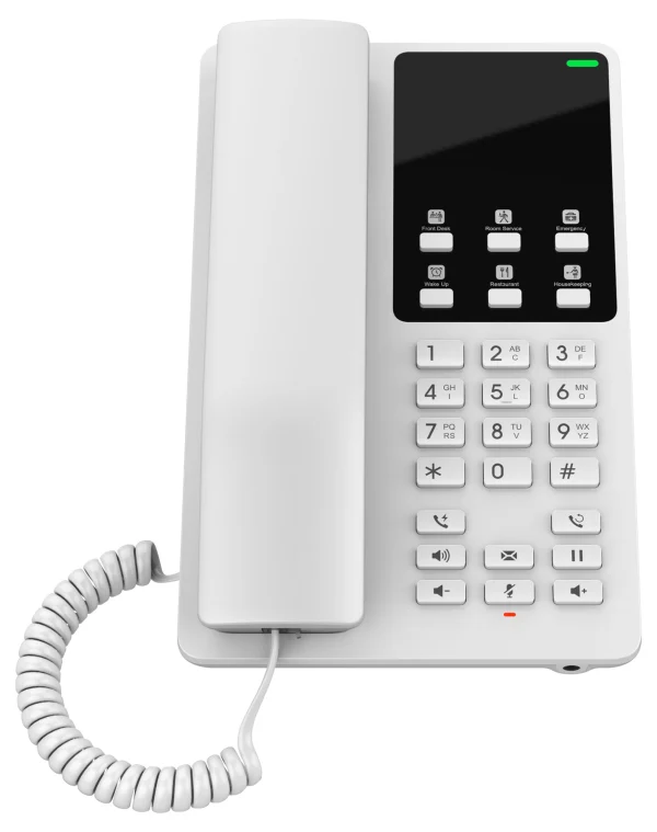 Grandstream GHP620W Hotel Phone, 2 Line IP Phone, 2 SIP Accounts, HD Audio, Built In Wi-Fi