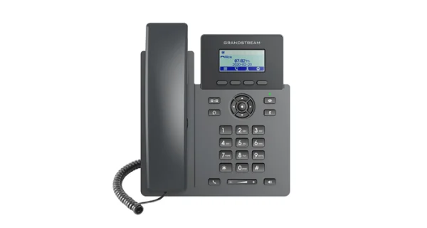 IPG-GRP2601.png Grandstream GRP2601 Carrier Grade 2 Line IP Phone, 2 SIP Accounts, 2.2' LCD, 132x48 Screen