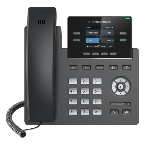 Grandstream GRP2612G Carrier Grade 4 Lines, 4 SIP Accounts, 5-way audio conference