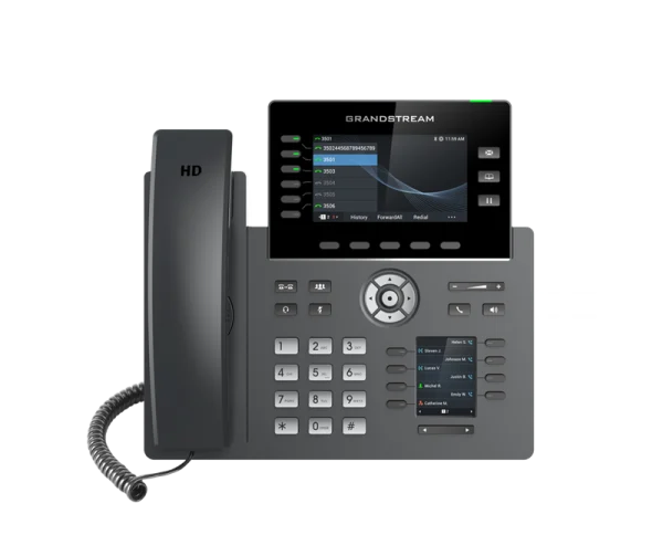 IPG-GRP2616.png Grandstream GRP2616 6 Line IP Phone, 6 SIP Accounts, 480x272 Colour Screen, HD Audio