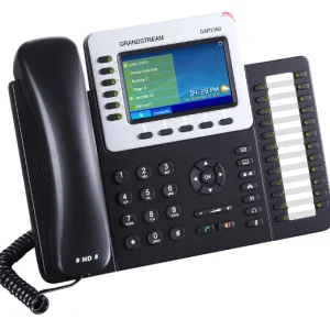 Grandstream GXP2160 6 Line IP Phone, 6 SIP Accounts, 480x272 Colour LCD, Dual GbE
