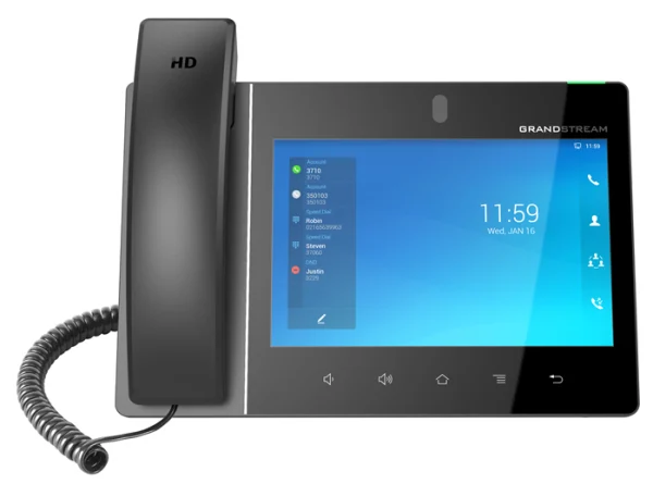 Grandstream GXV3480 16 Line Android IP Phone, 16 SIP Accounts, 1280 x 800 Colour Touch Screen