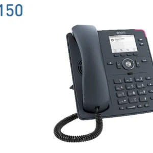 IPS-D150.jpg SNOM D150 Desk Telephone, PoE, HD Audio, Suitable For IP Desk Phone, Indoor& Wall Mounting,